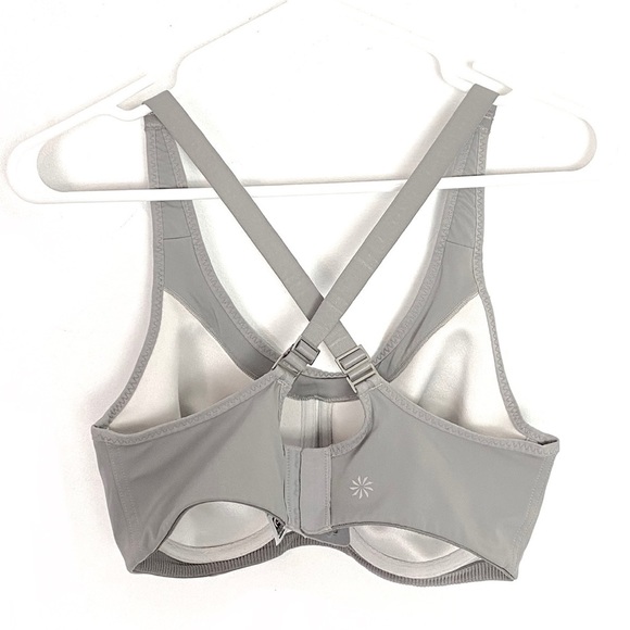 Athleta Gray Sports Bra - Picture 3 of 16